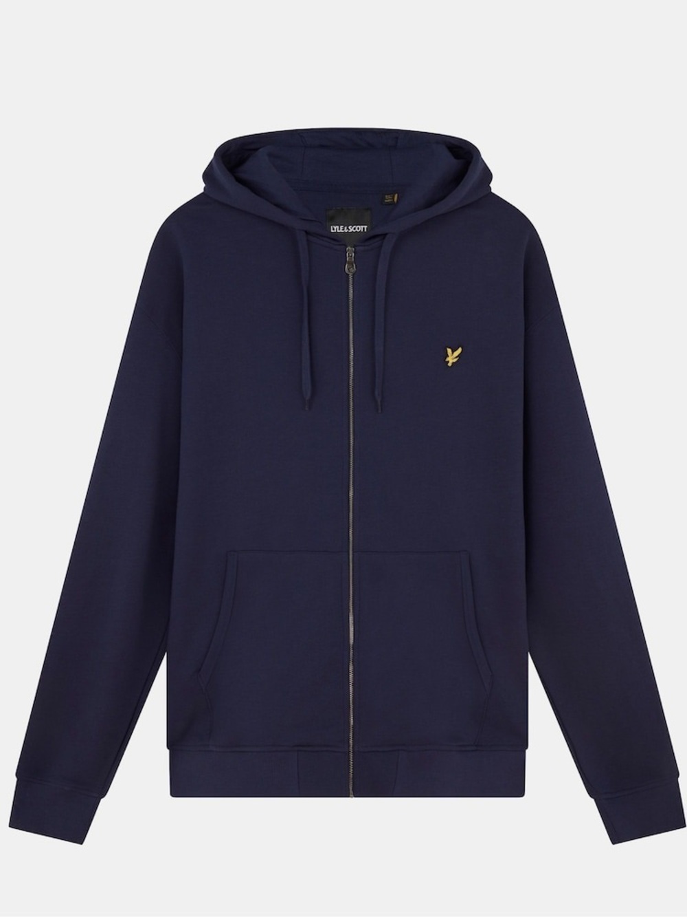Lyle & Scott Blue Zip Through Hoodie